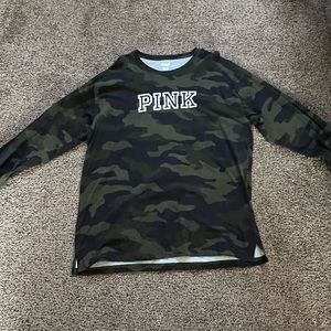 vs pink long sleeve